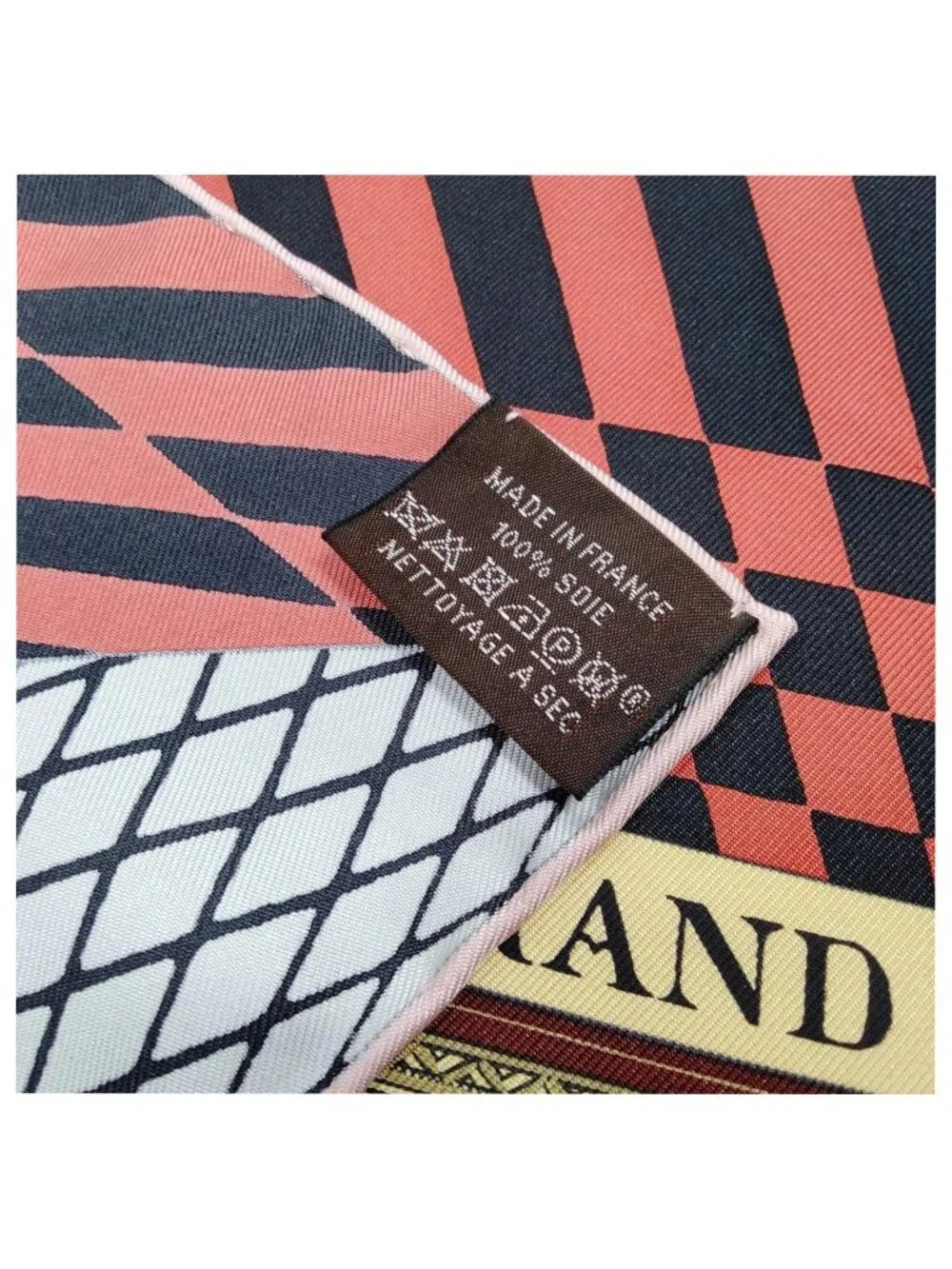 Authentic Hermès Grand Théâtre Nouveau Carré 90 Silk Scarf